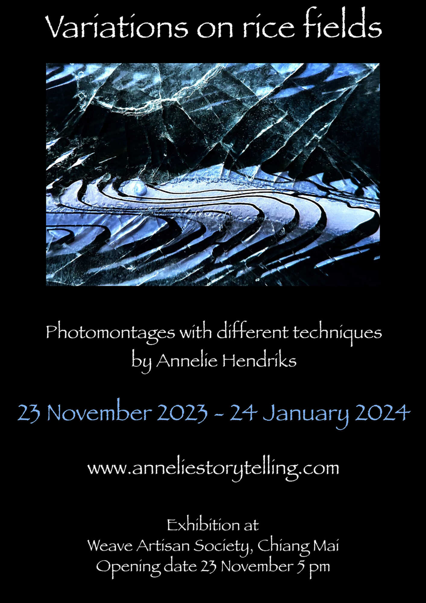 Variations on Ricefields - Annelie Kendriks